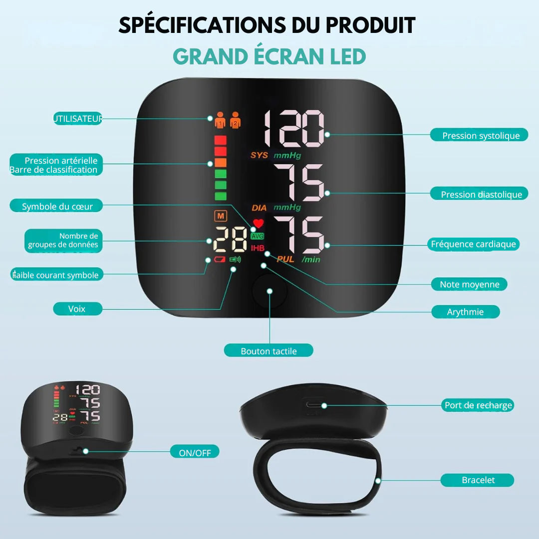 Tensiomètre électronique | Reprenez le contrôle de votre cœur