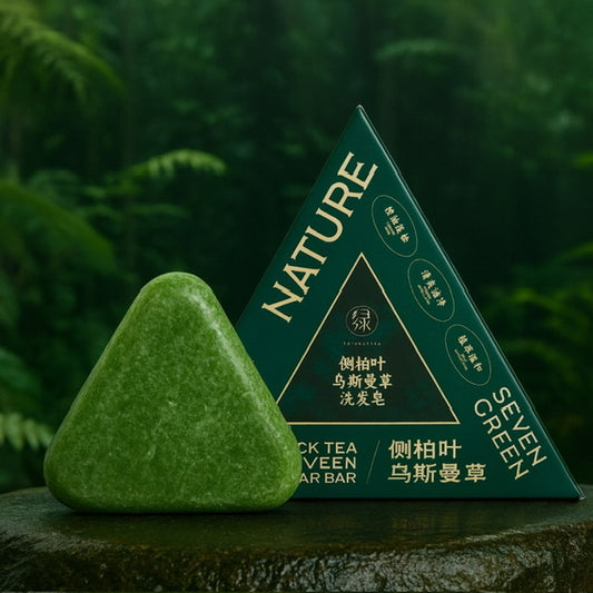 SEVEN GREEN BARRE DE SHAMPOOING 120 G