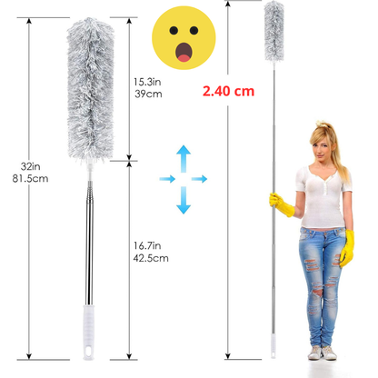 Plumeau Télescopique en Microfibre 2.40 m
