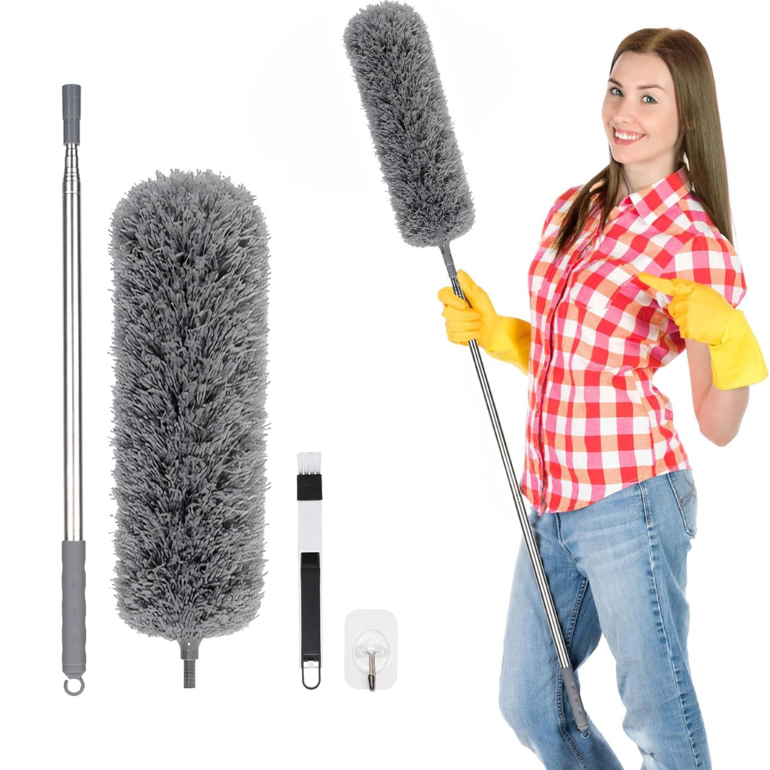 Plumeau Télescopique en Microfibre 2.40 m