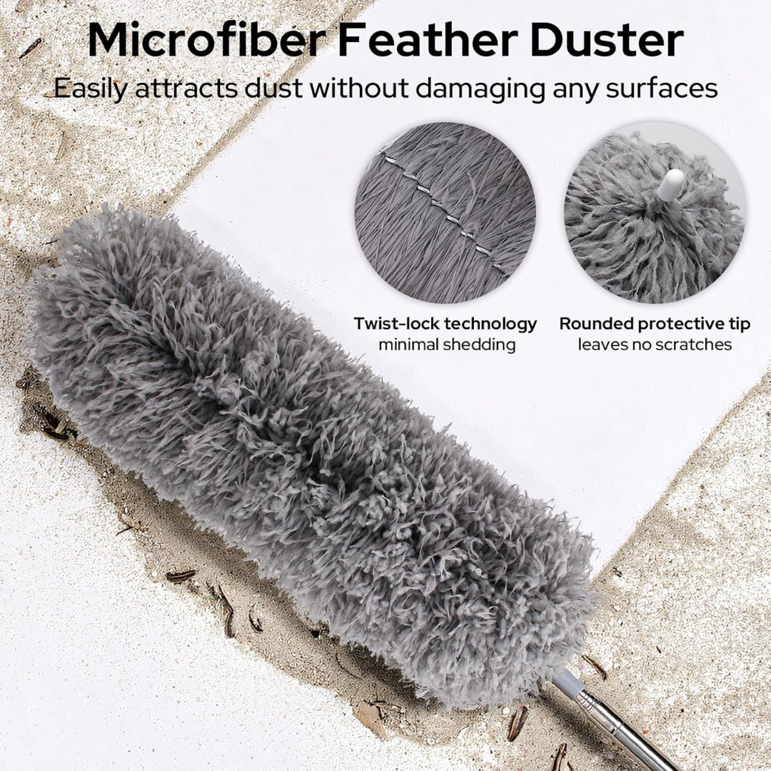 Plumeau Télescopique en Microfibre 2.40 m