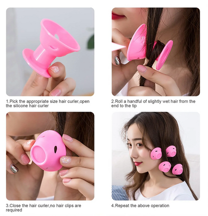 Silicone Curlers (x 20)
